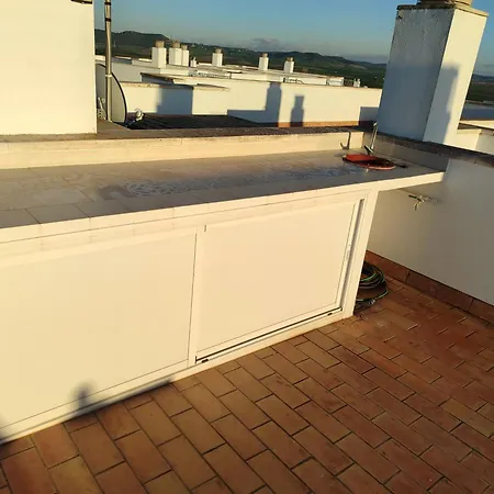 Apartamentovistasconil, ático Con Piscina, Jardín, Pista De Pádel Y Solárium Apartamento Conil De La Frontera