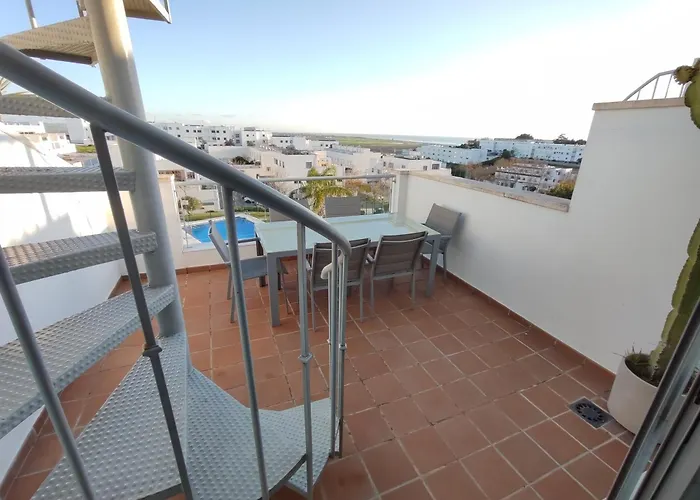 Apartamentovistasconil, Atico Con Piscina, Jardin, Pista De Padel Y Solarium Apartment Conil De La Frontera